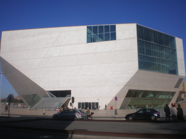 Vue générale de la Casa da Musica, PORTO